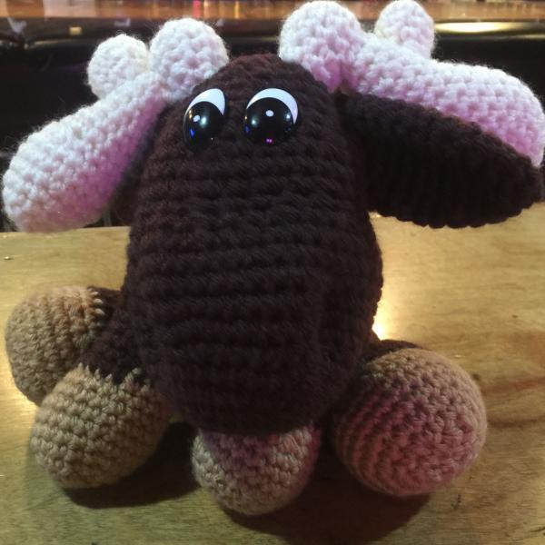 Crocheted Montana Moose